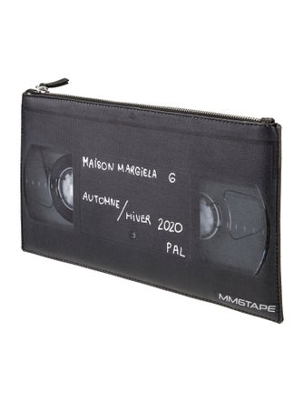 MM6 Maison Margiela Leather Clutch