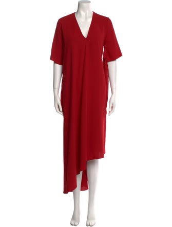 Maison Margiela V-Neck Long Dress