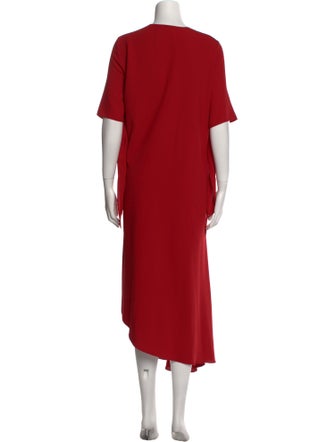 Maison Margiela V-Neck Long Dress