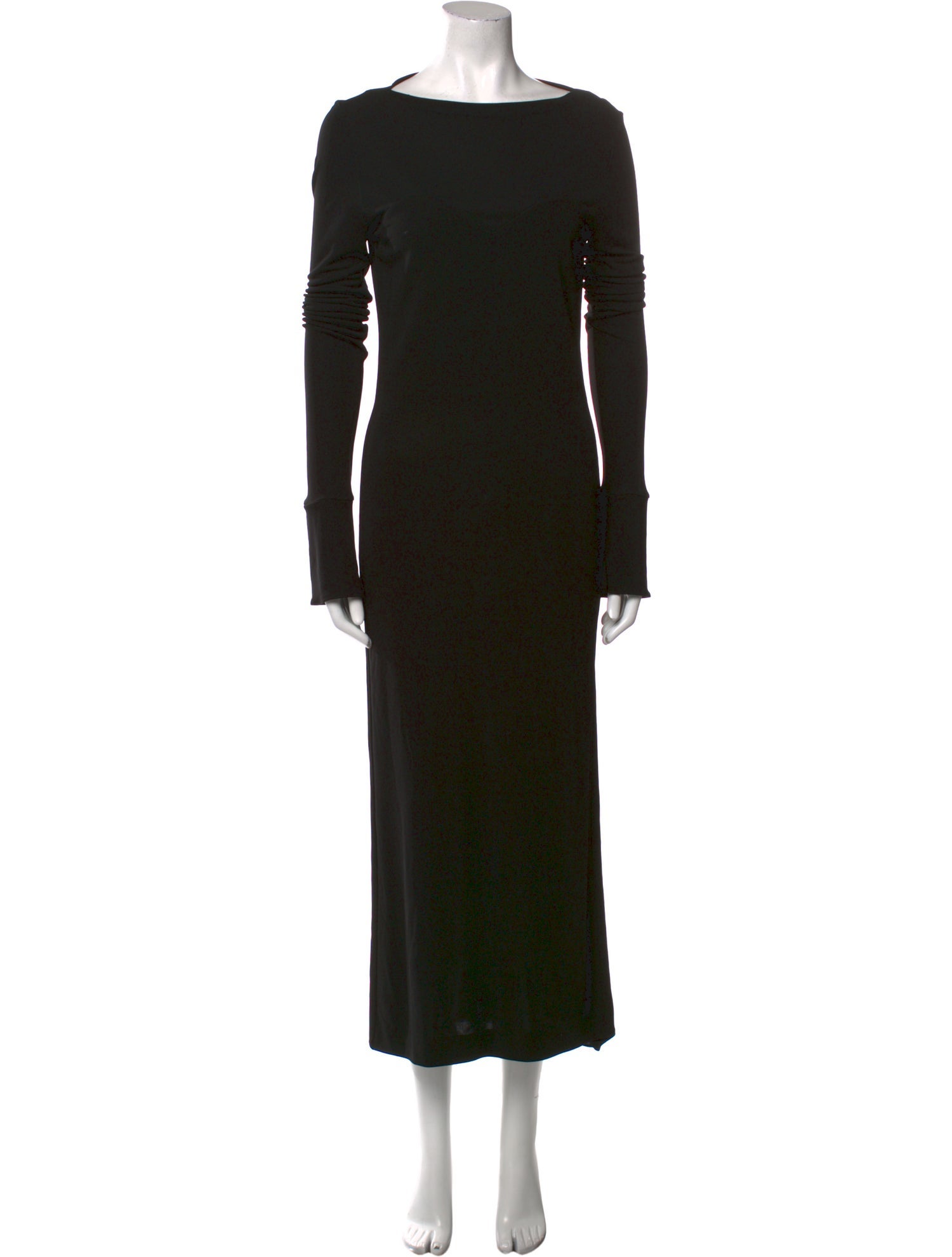 Maison Margiela Bateau Neckline Long Dress