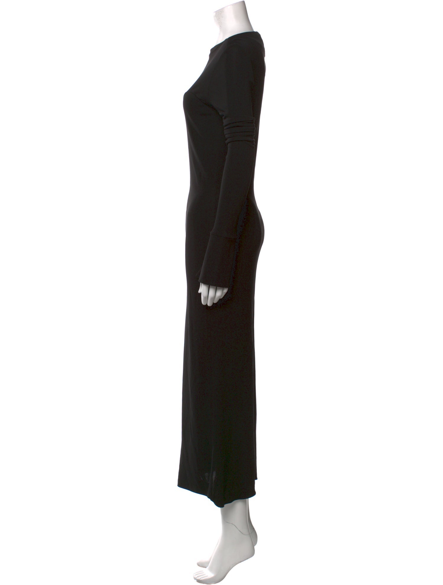Maison Margiela Bateau Neckline Long Dress