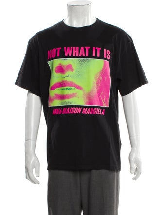 Maison Margiela Graphic Print Crew Neck T-Shirt w/ Tags
