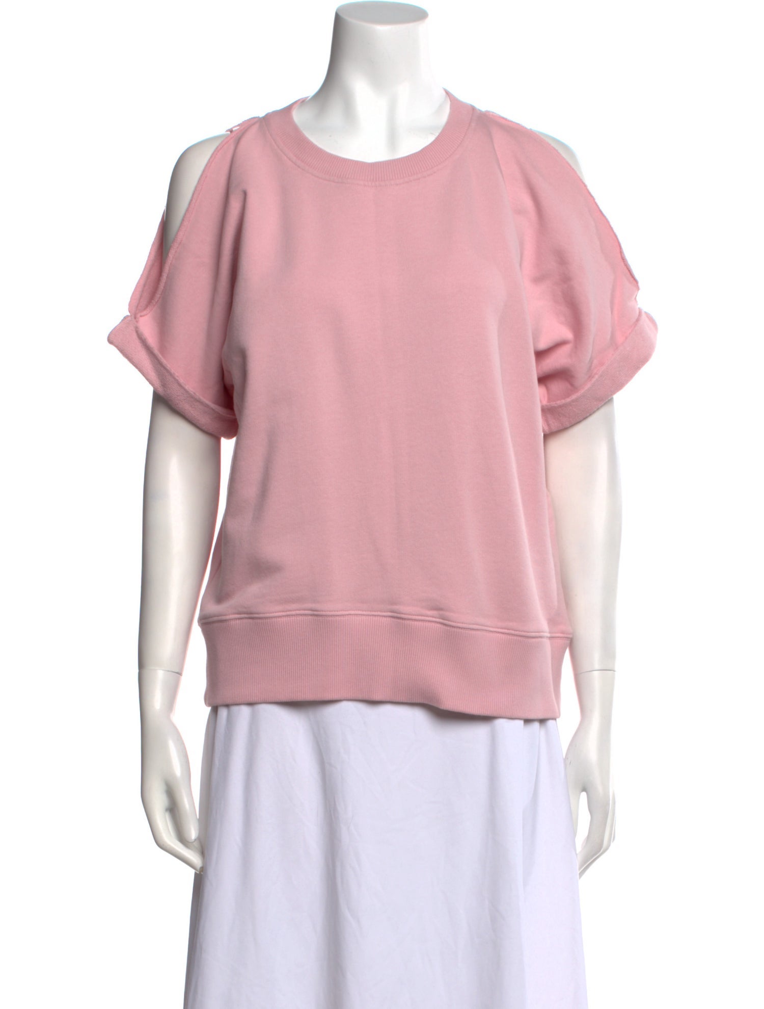 Maison Margiela Crew Neck Short Sleeve Sweatshirt