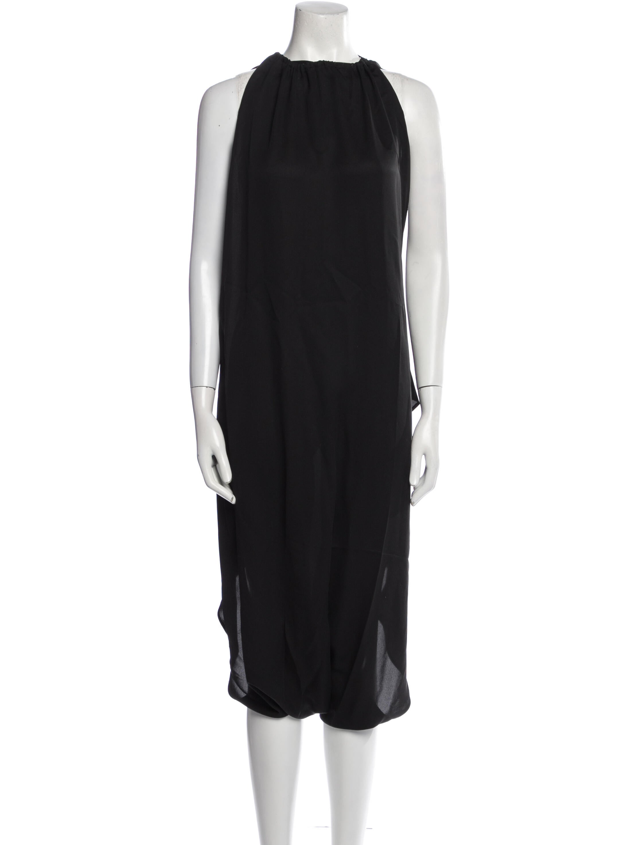 Maison Margiela Silk Long Dress