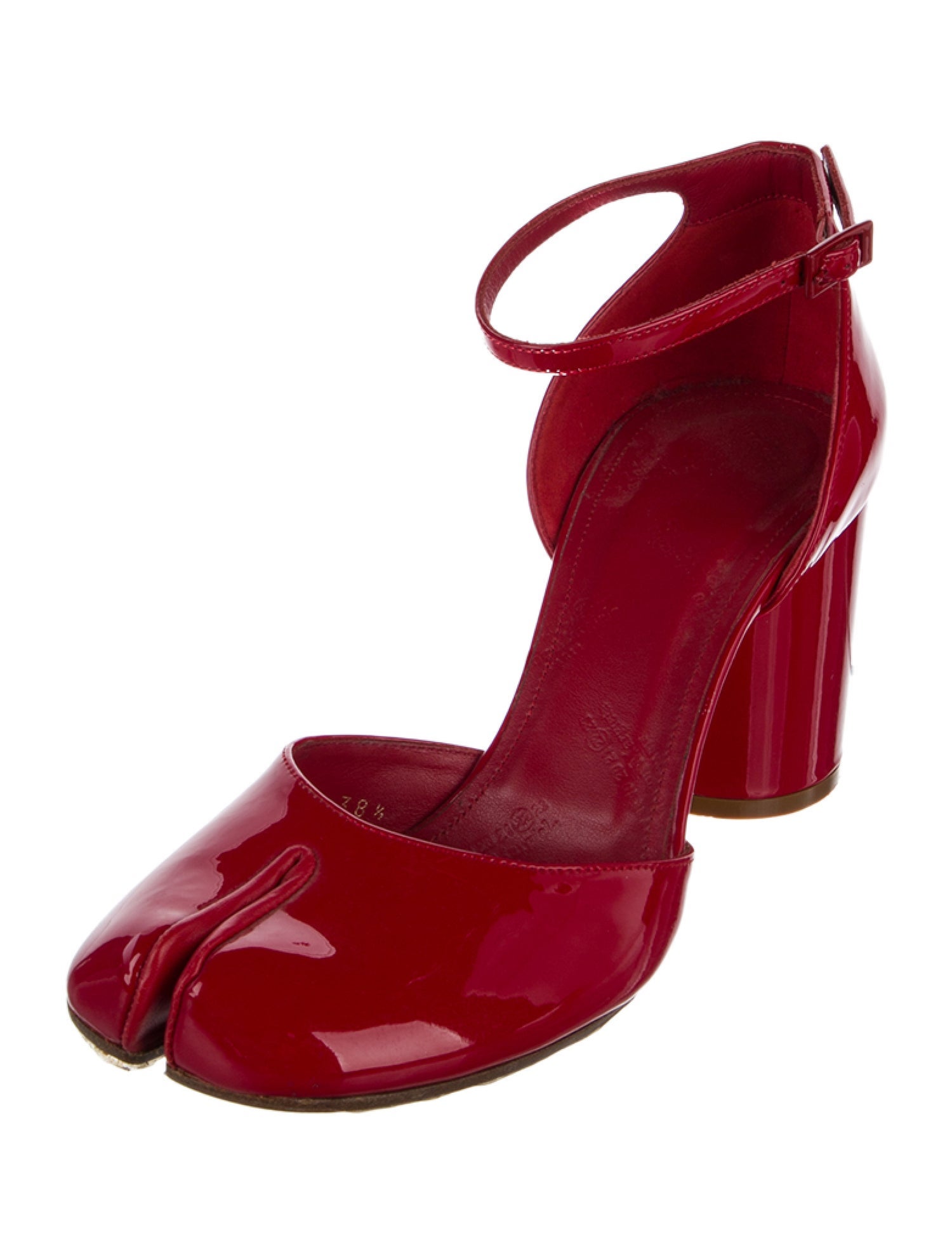 Maison Margiela Patent Leather D'Orsay Pumps