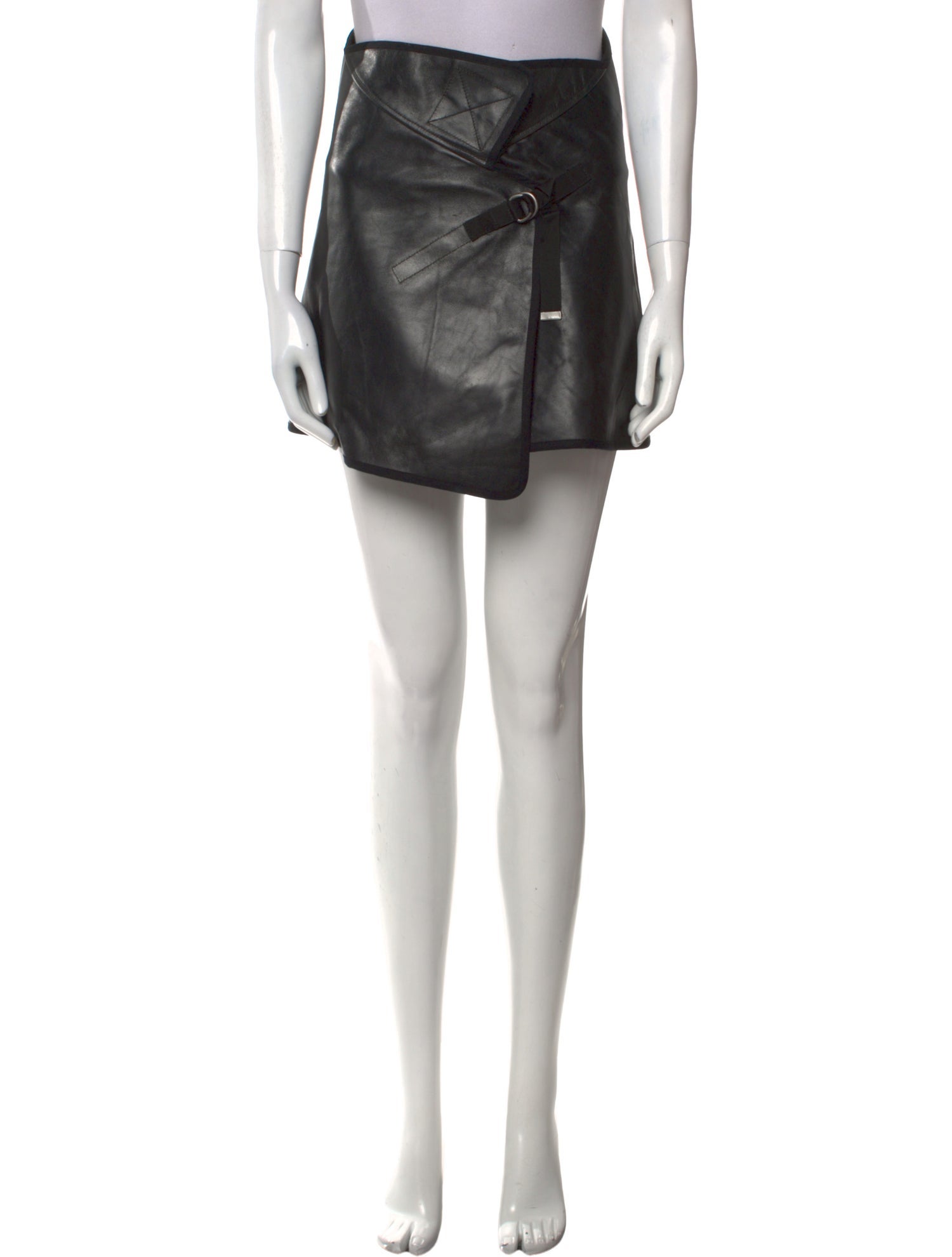Maison Margiela Leather Mini Skirt