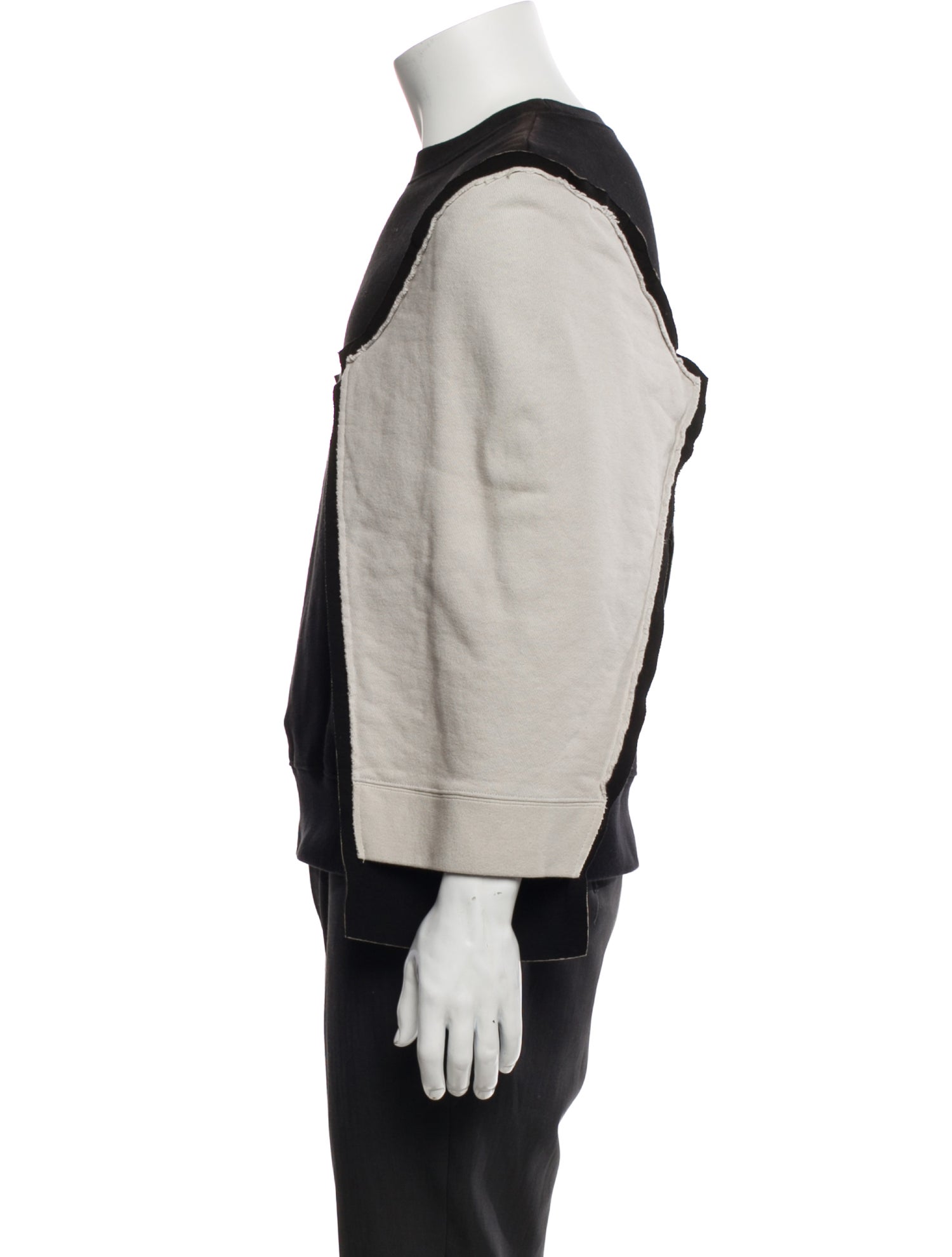 Maison Margiela Crew Neck Long Sleeve Sweatshirt