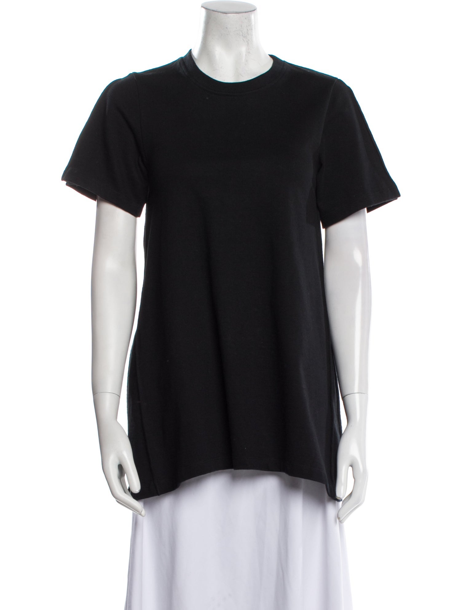 Maison Margiela Crew Neck Short Sleeve T-Shirt - Black Tops