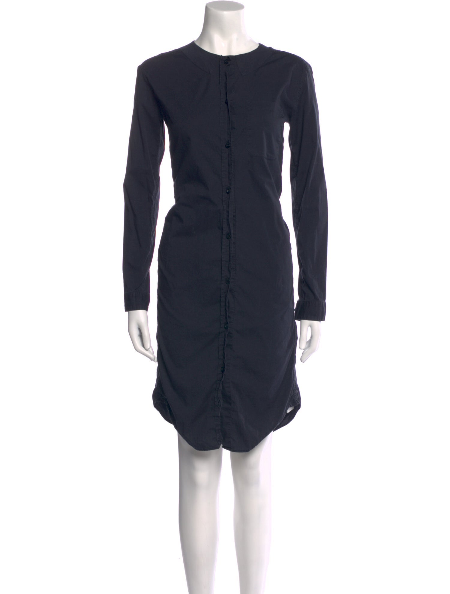 Maison Margiela Crew Neck Knee-Length Dress