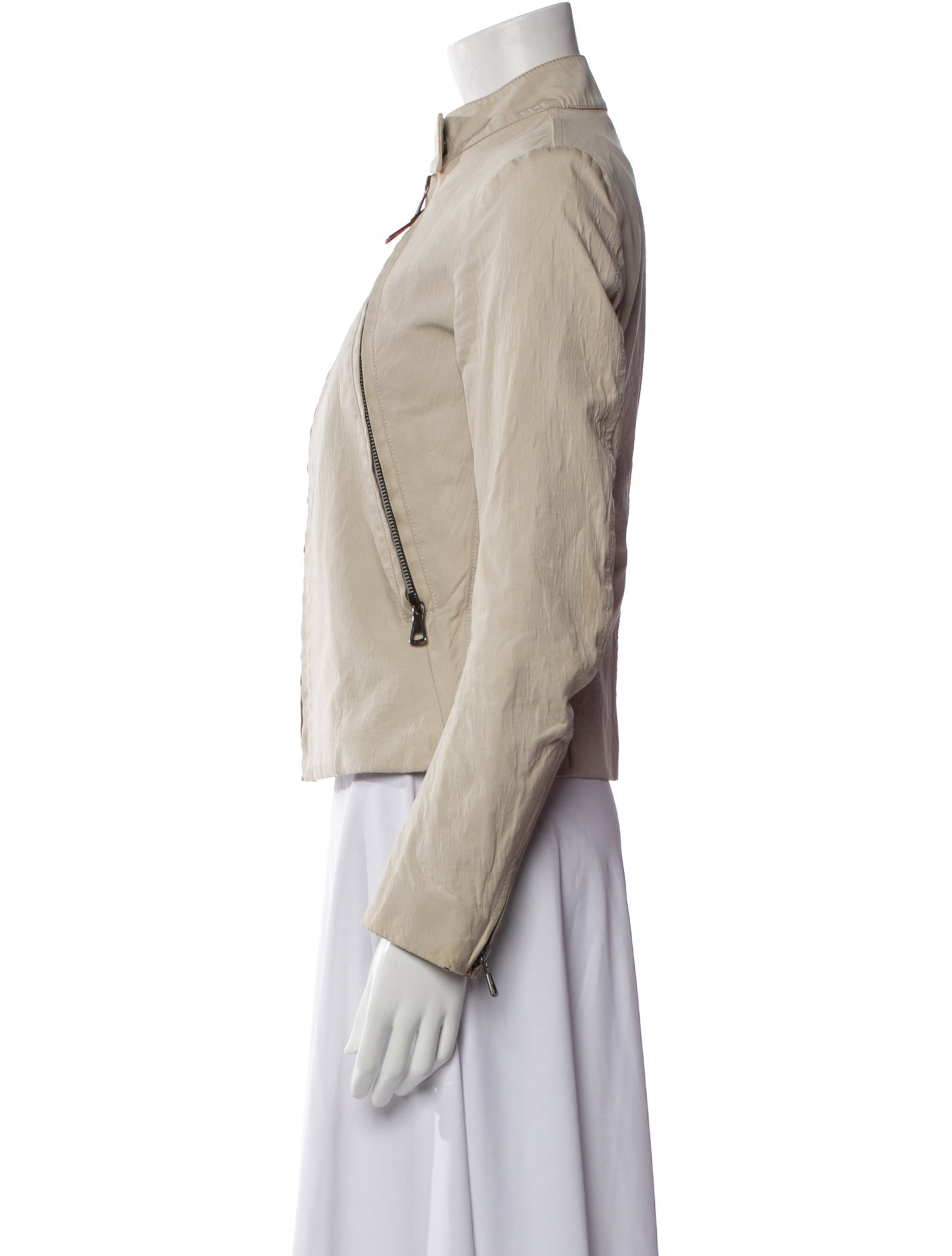 Maison Margiela 5-Zip Leather Biker Jacket