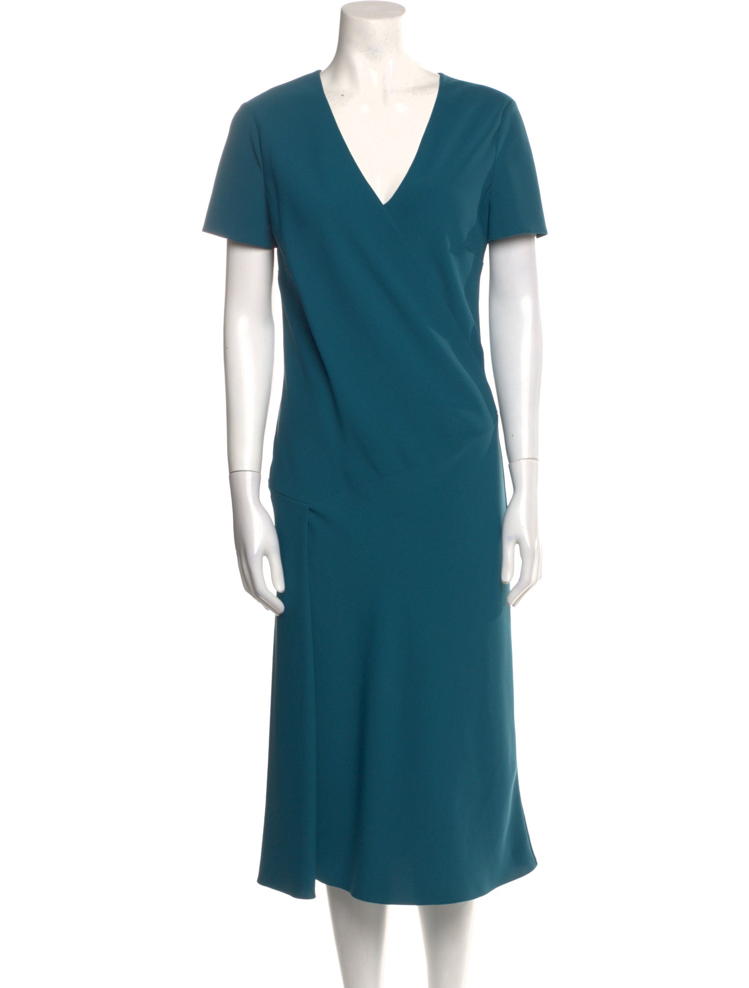 Maison Margiela V-Neck Midi Length Dress
