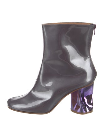 Maison Margiela Patent Leather Rain Boots