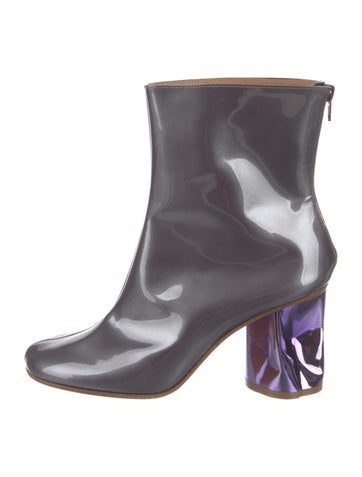 Maison Margiela Boots Patent Leather Rain IT 38 | 8