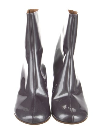 Maison Margiela Patent Leather Rain Boots
