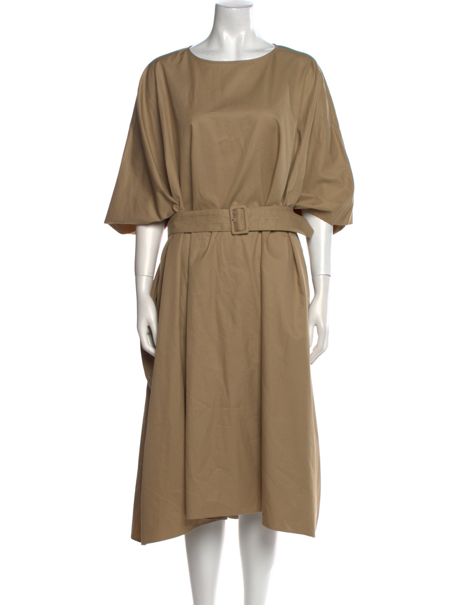 Maison Margiela Bateau Neckline Midi Length Dress