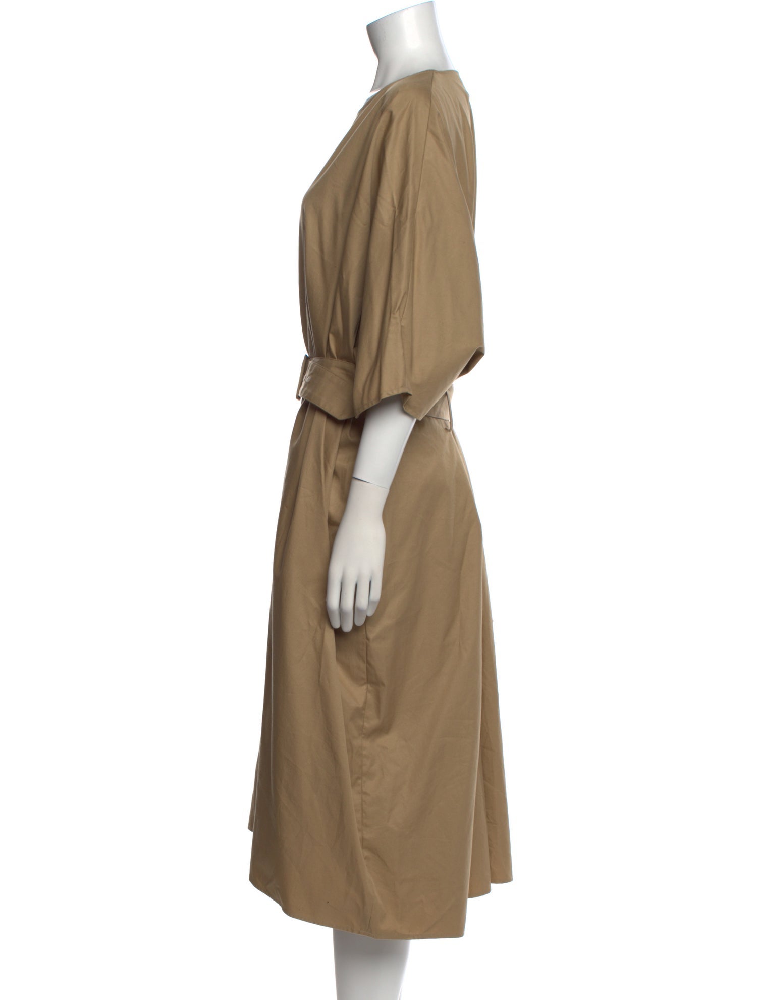 Maison Margiela Bateau Neckline Midi Length Dress