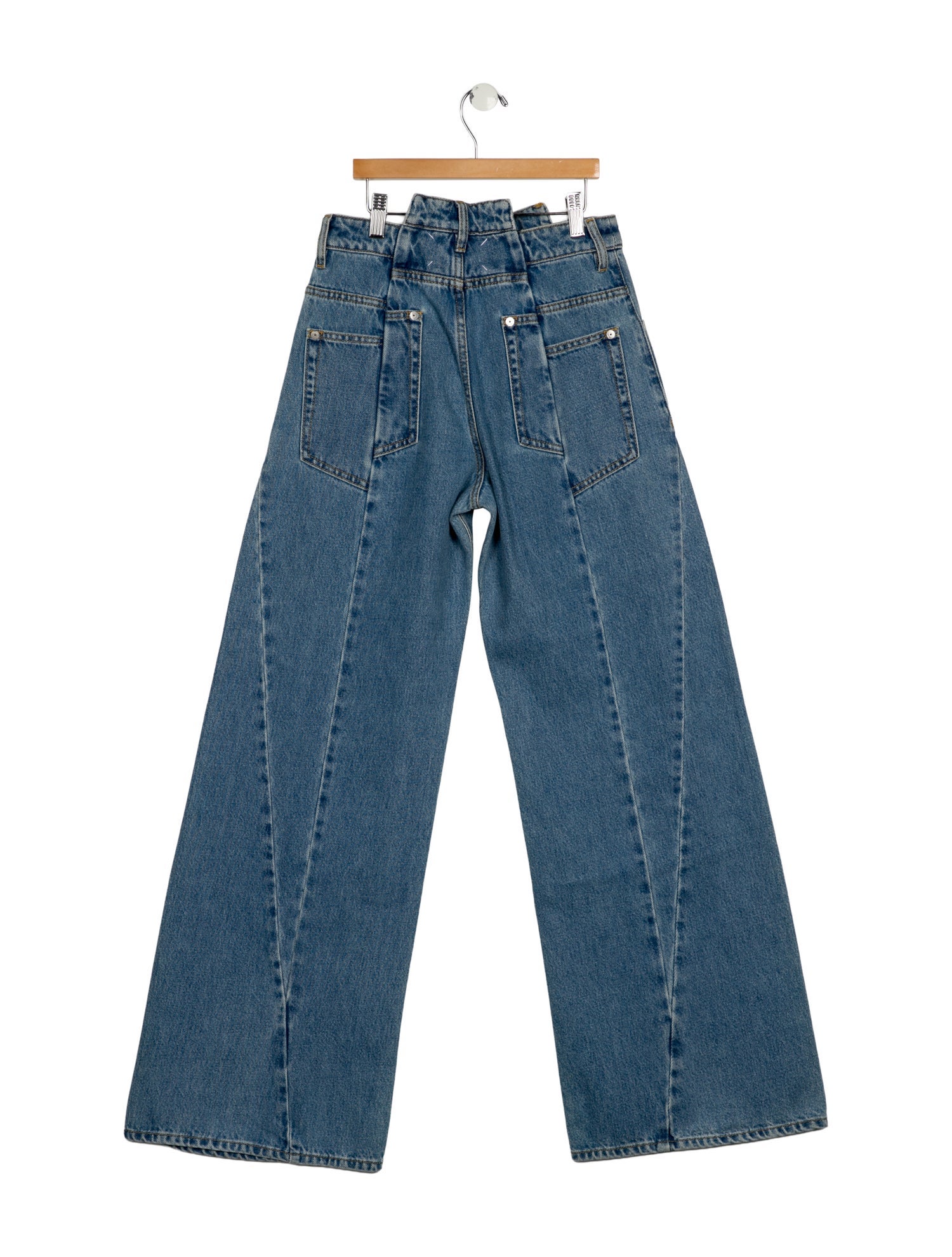 Maison Margiela High-Rise Wide Leg Jeans