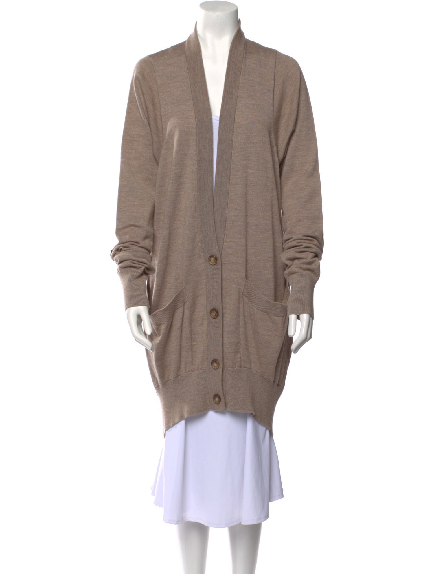 Maison Margiela Wool V-Neck Sweater