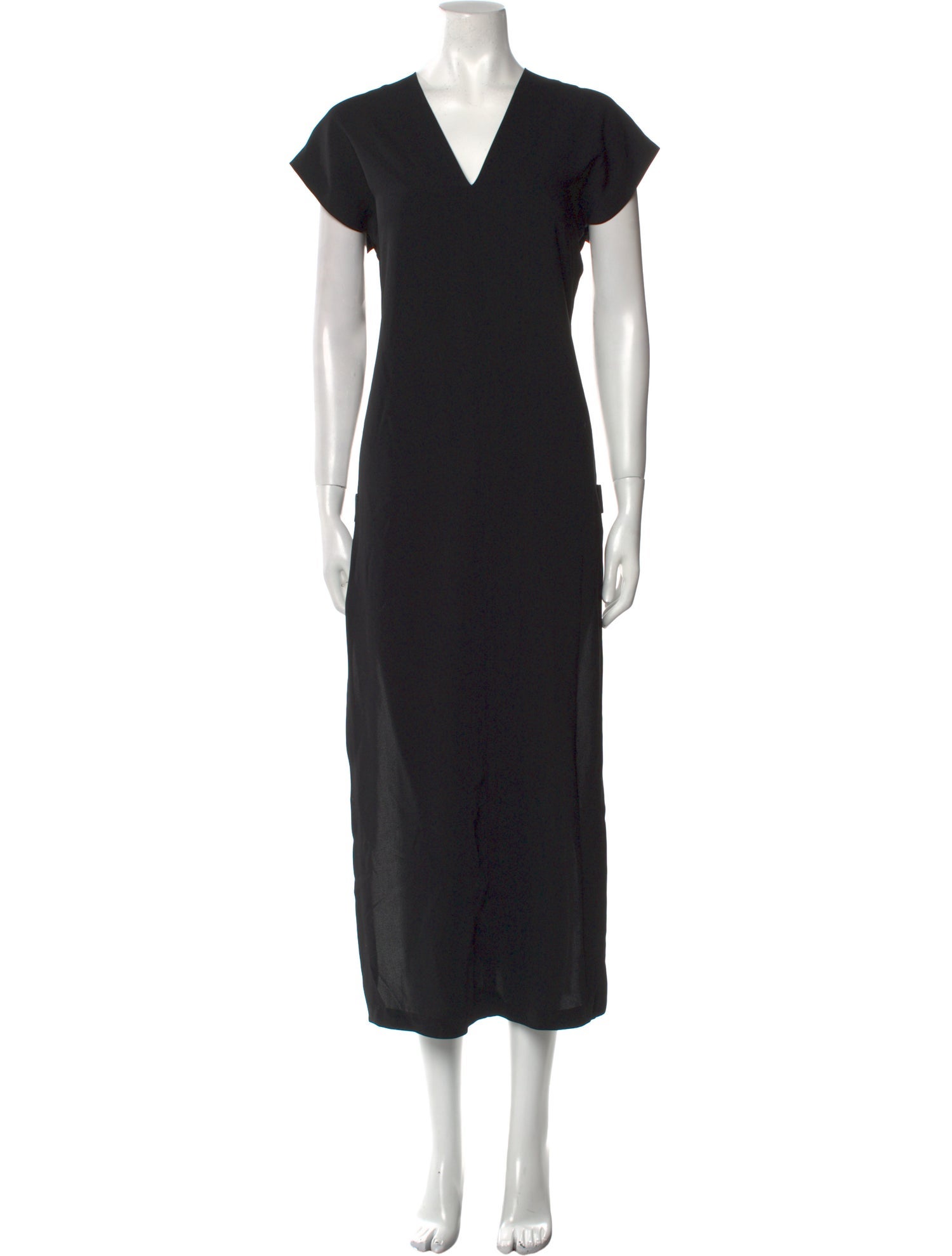 Maison Margiela V-Neck Long Dress