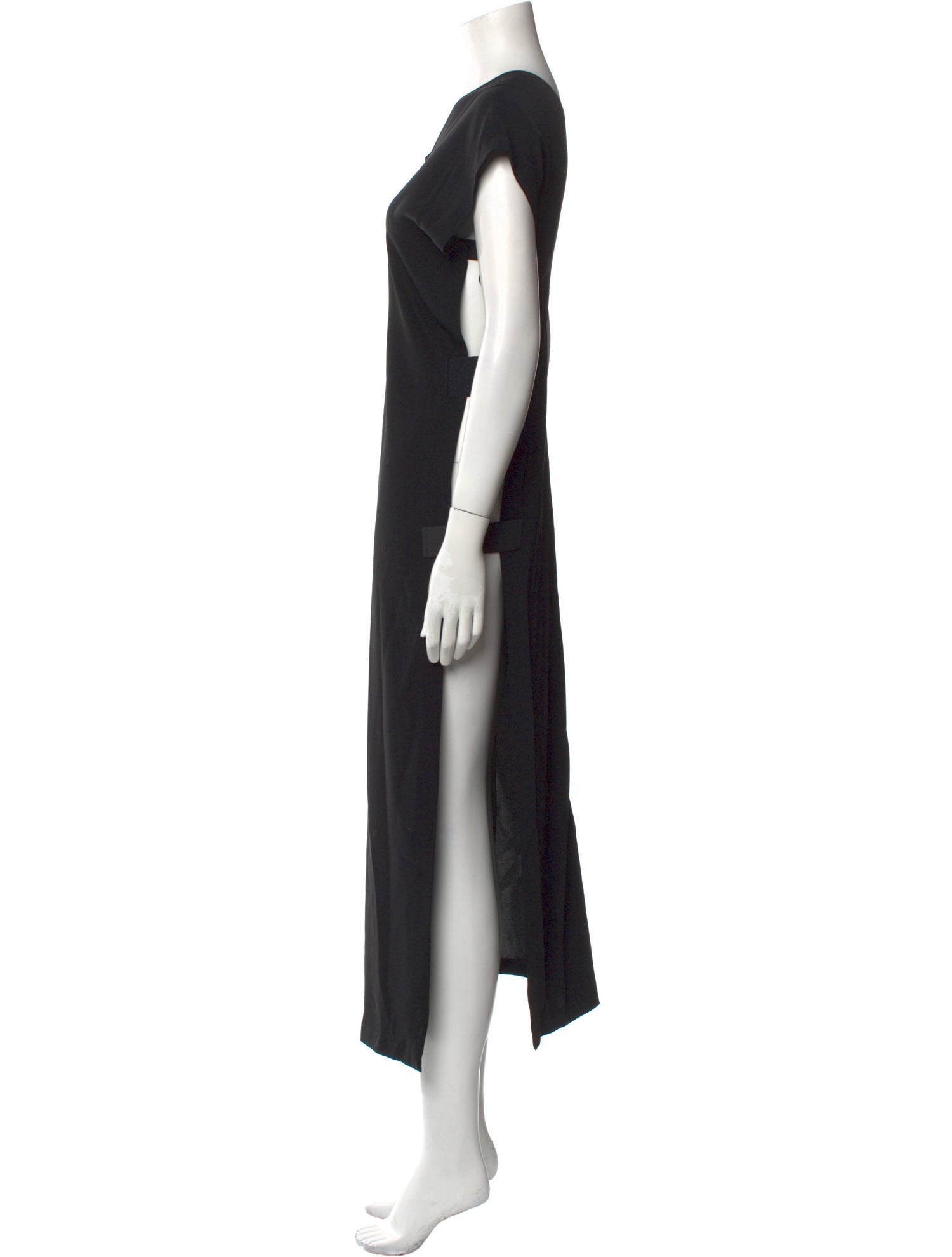 Maison Margiela V-Neck Long Dress