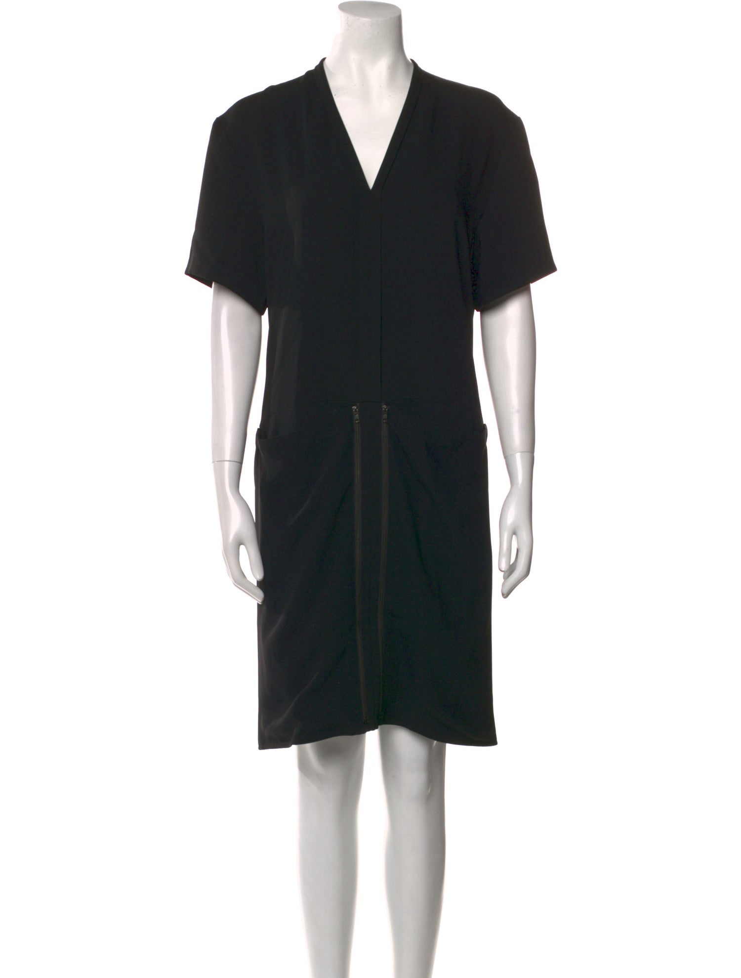 Maison Margiela V-Neck Mini Dress