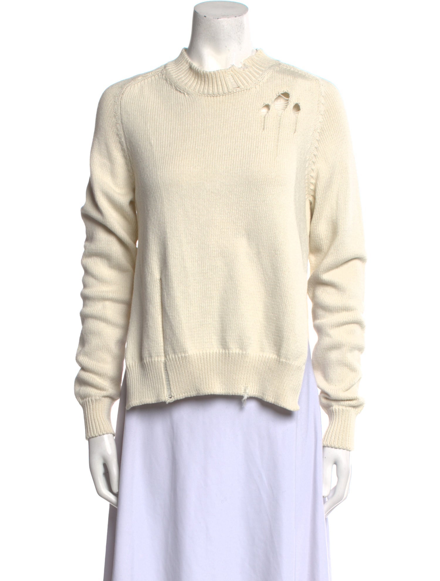 Maison Margiela Mock Neck Sweater