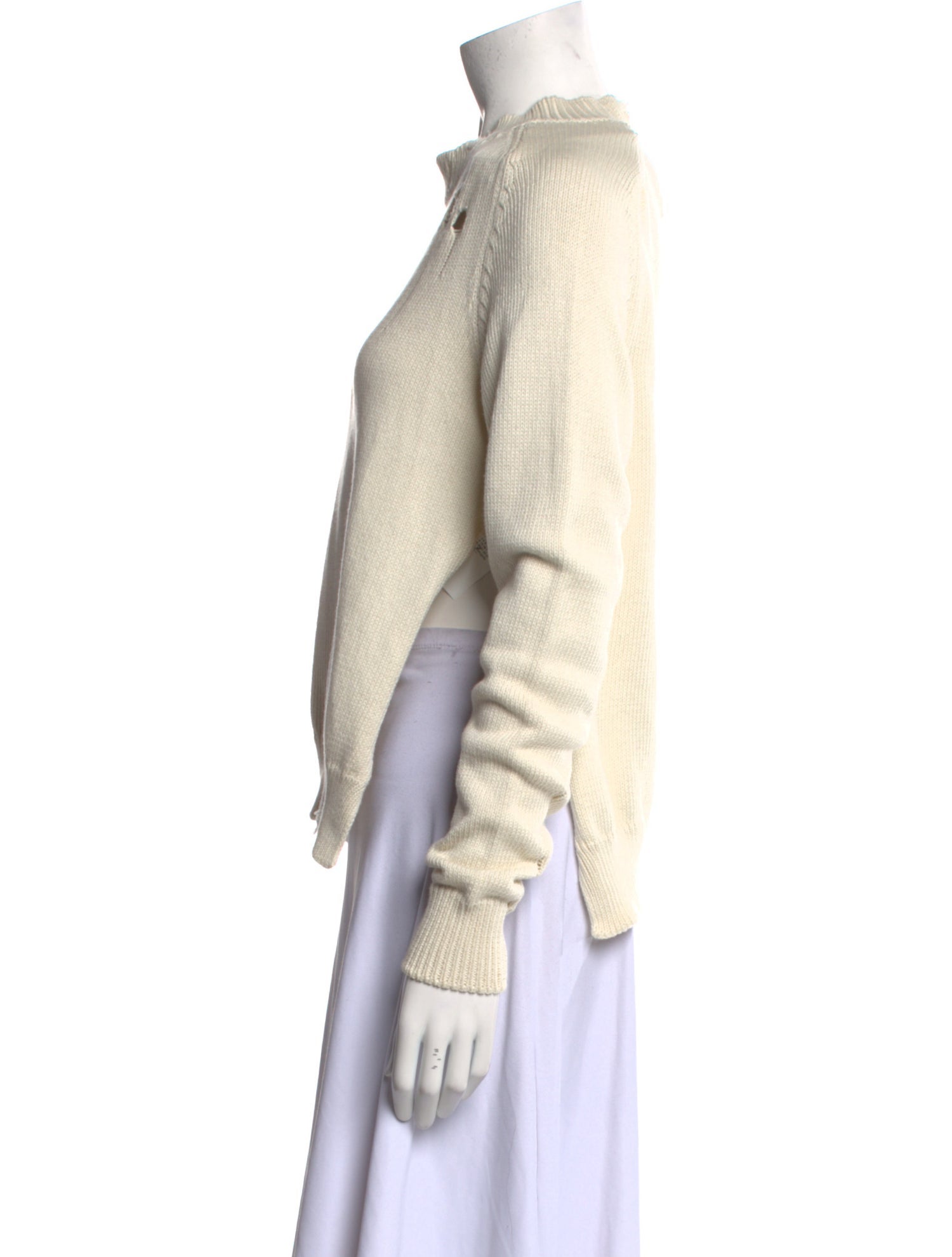 Maison Margiela Mock Neck Sweater