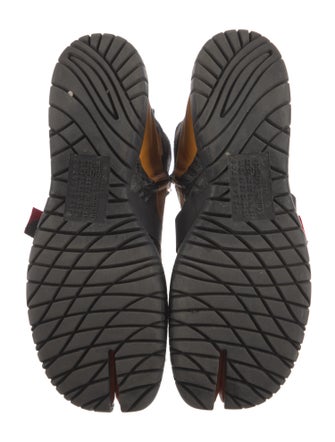 Maison Margiela Nylon Floral Print Boots