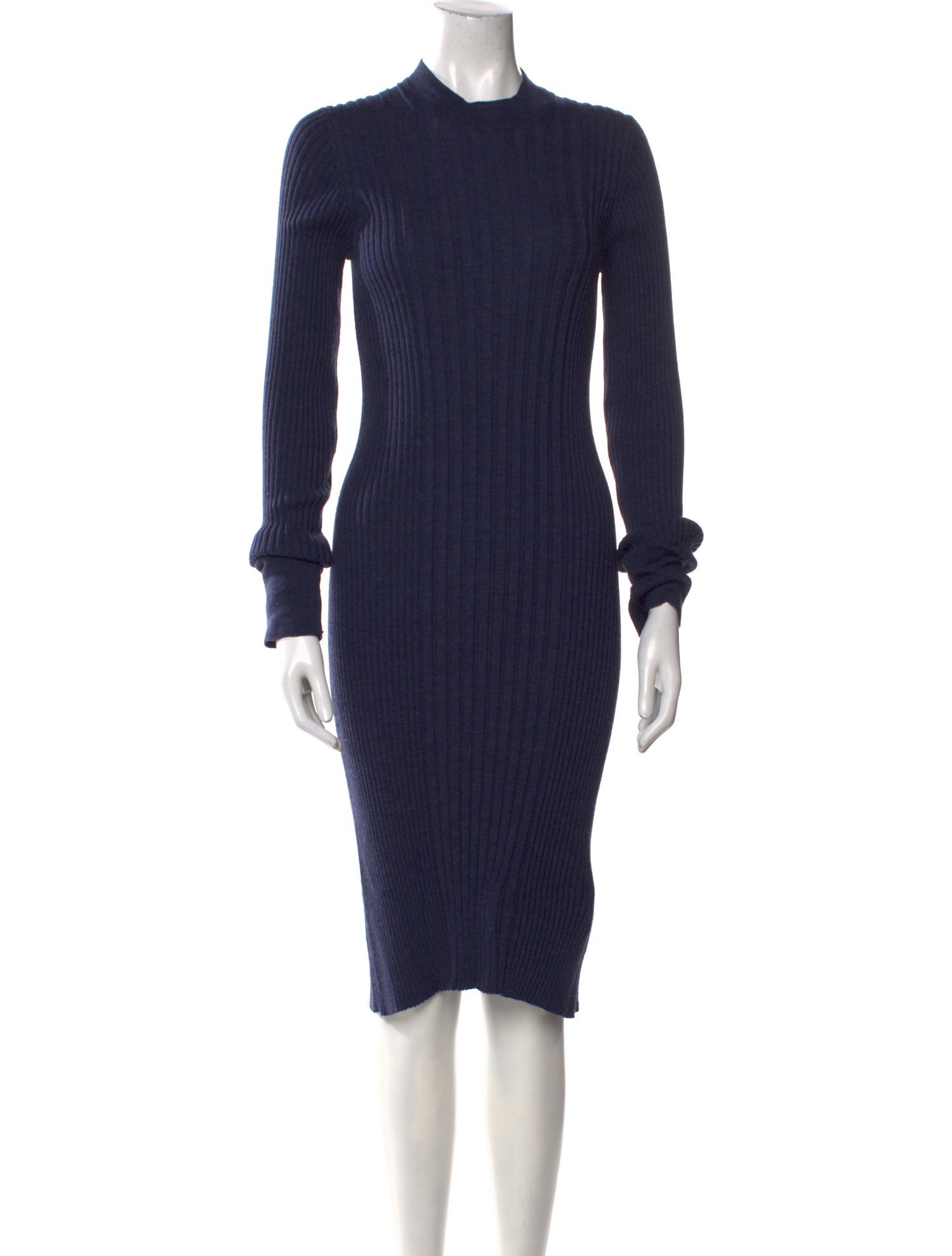 Maison Margiela Wool Midi Length Dress