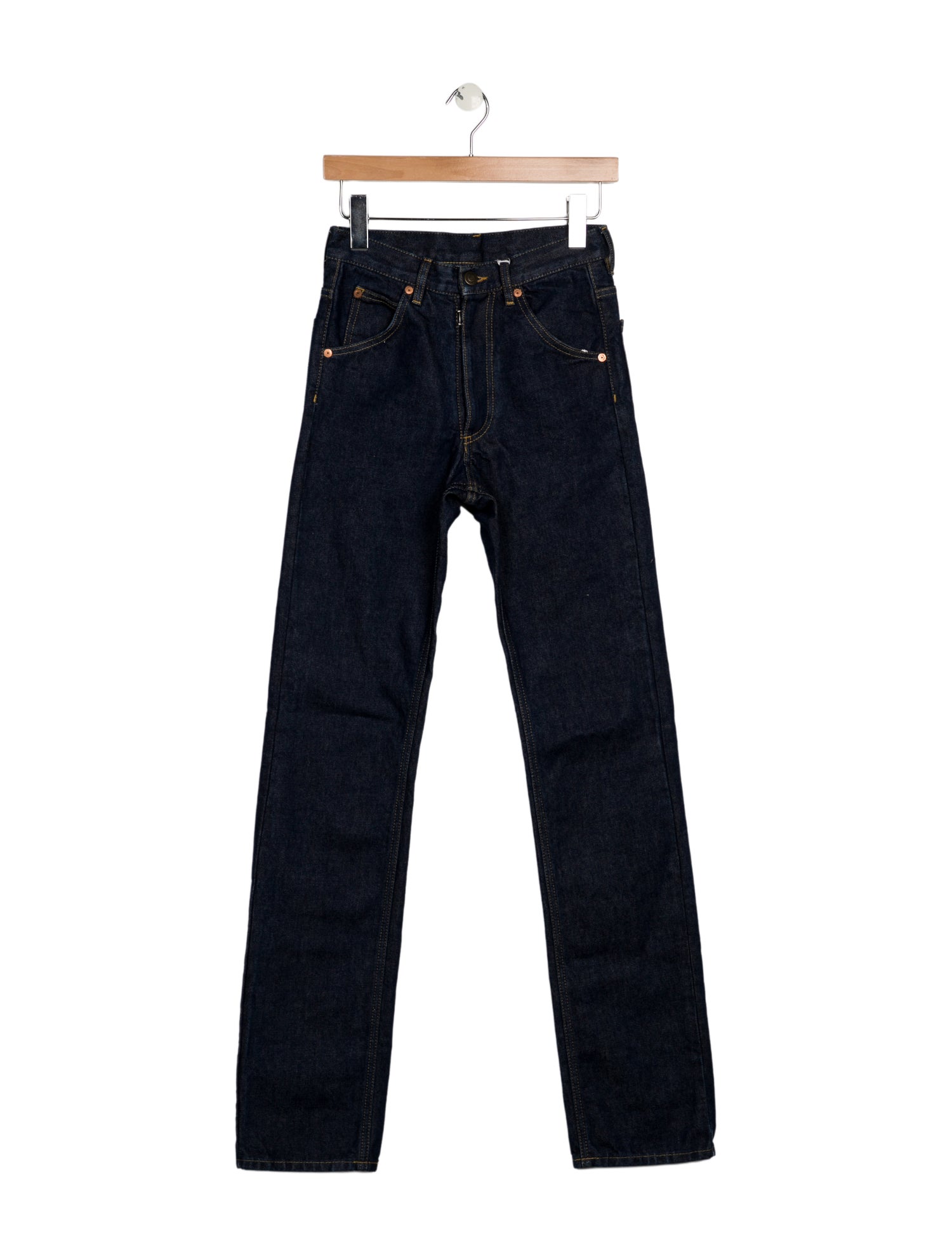 Maison Margiela Mid-Rise Straight Leg Jeans