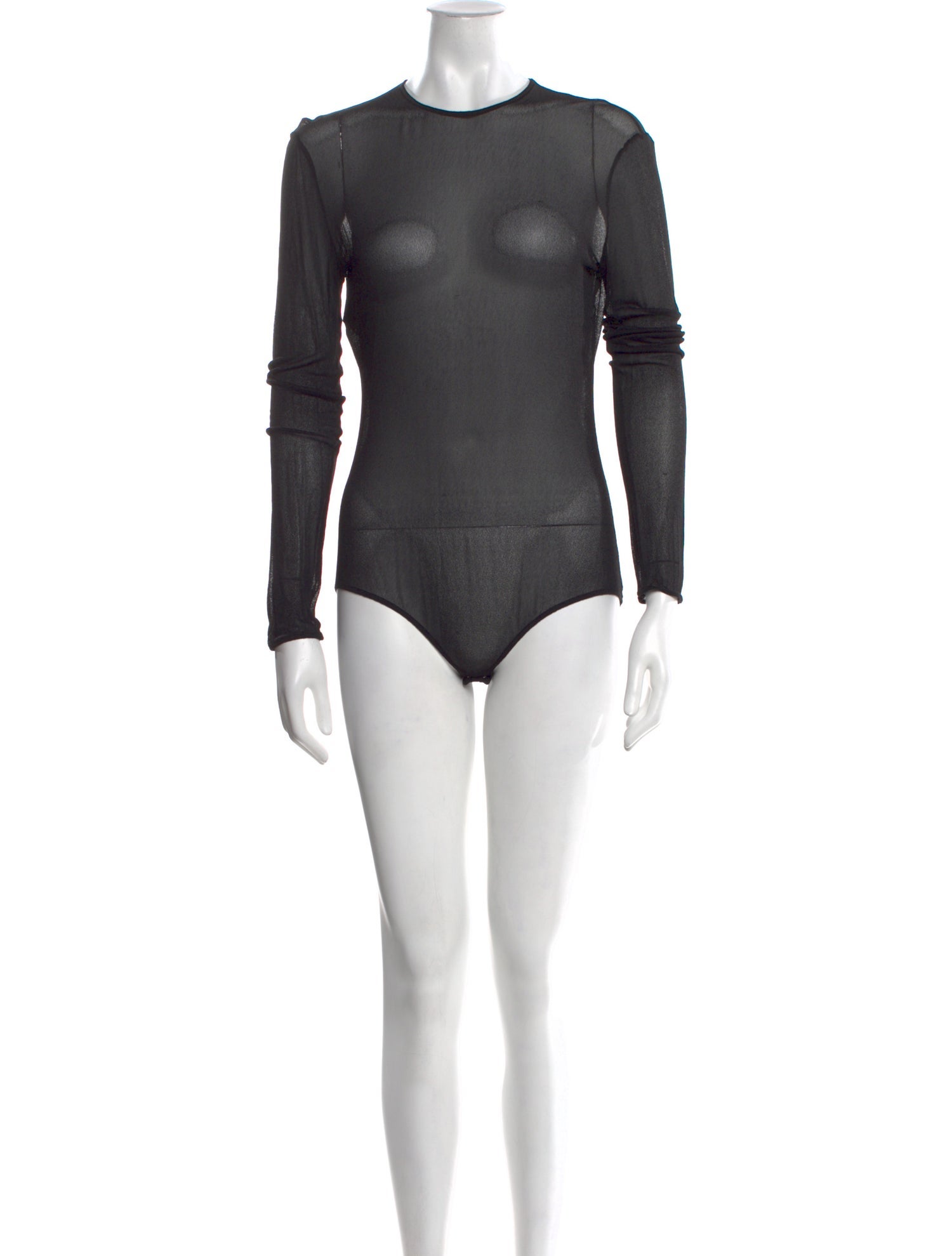 Maison Margiela Nylon Crew Neck Bodysuit