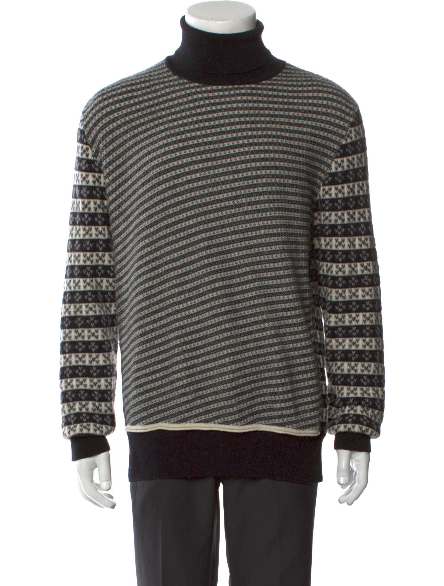 Maison Margiela Wool Striped Pullover