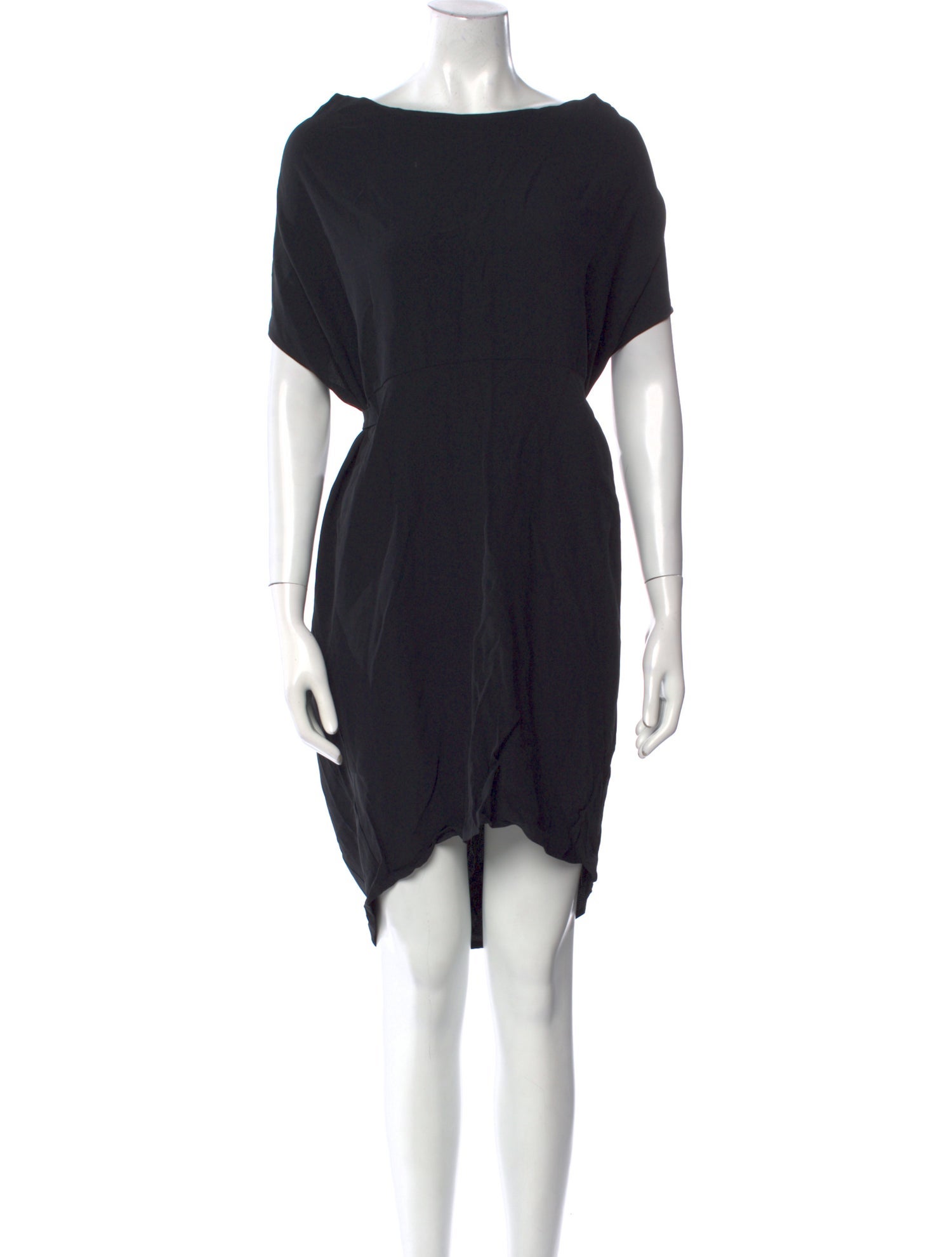 Maison Margiela Bateau Neckline Mini Dress