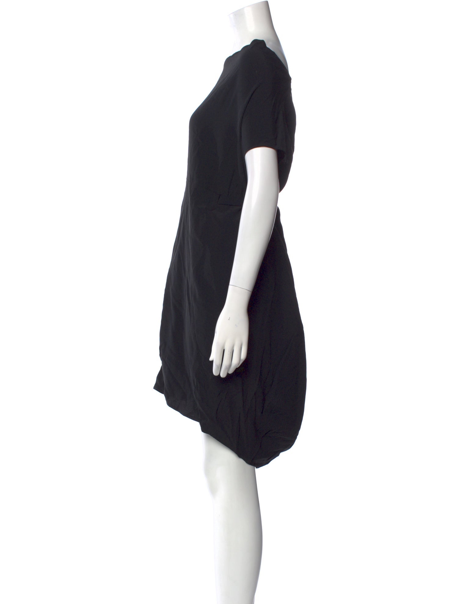 Maison Margiela Bateau Neckline Mini Dress