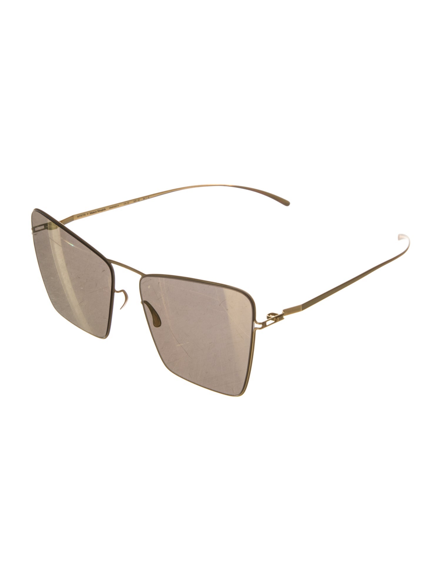 Mykita + Maison Martin Margiela Square Tinted Sunglasses