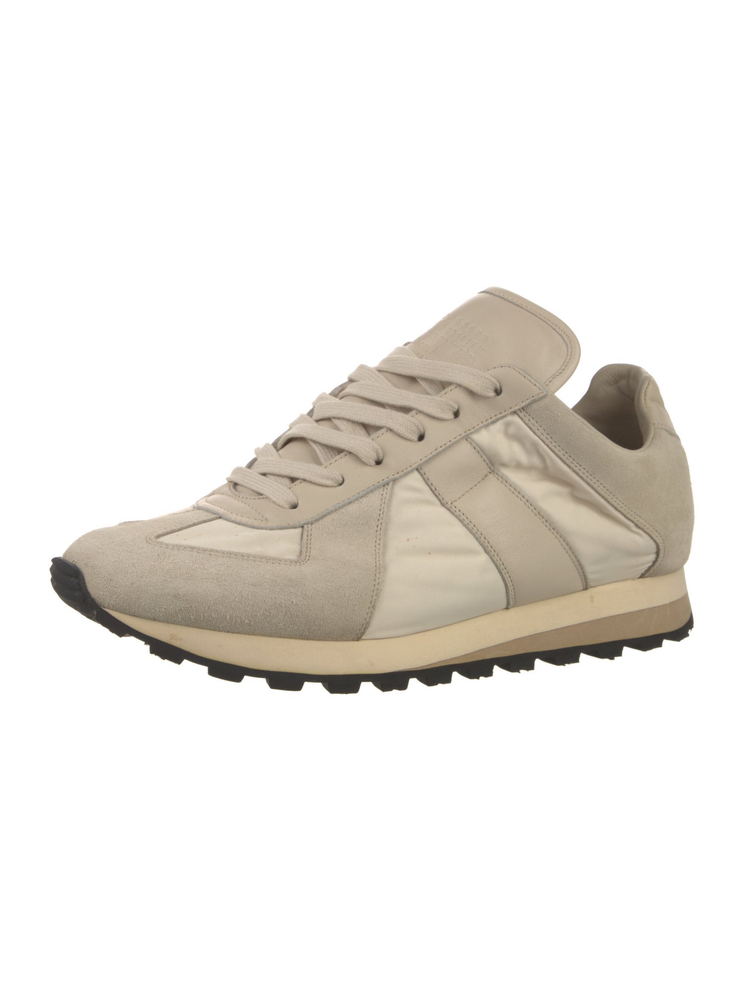 Maison Margiela Nylon Printed Athletic Sneakers
