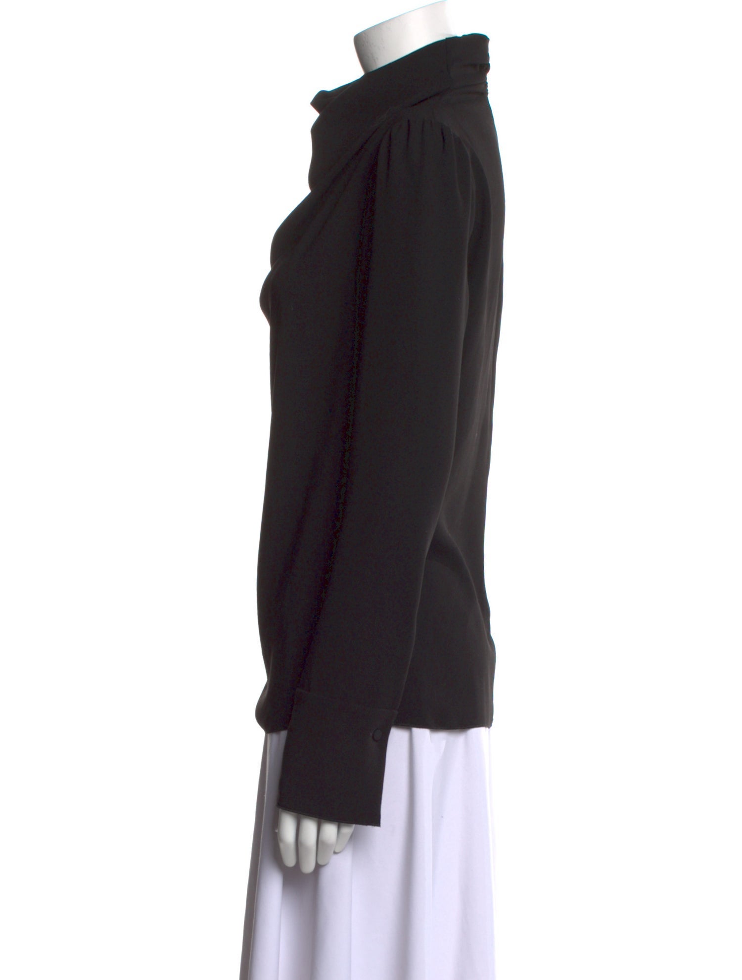 Maison Margiela Cowl Neck Long Sleeve Top