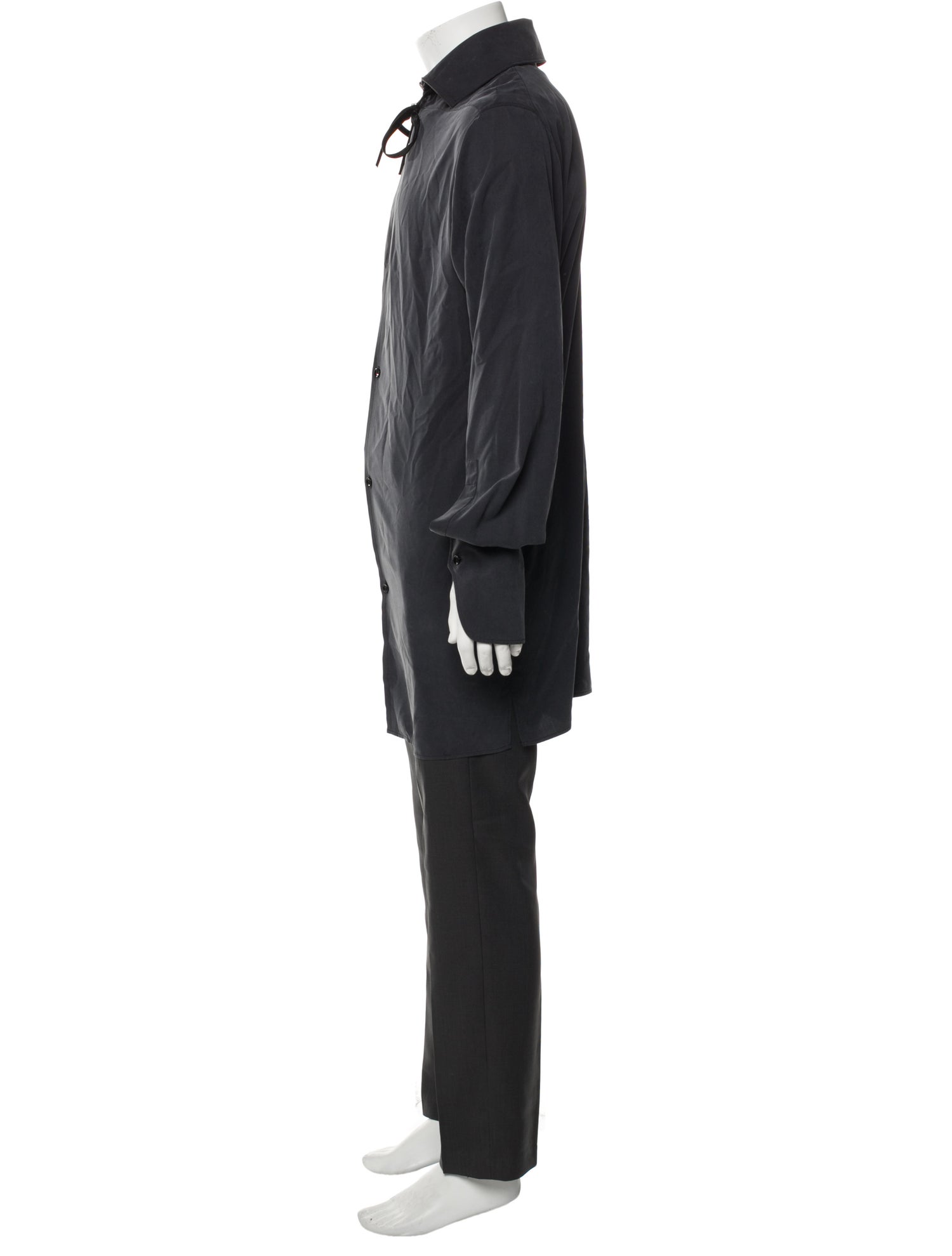 Maison Margiela Silk Long Sleeve Shirt