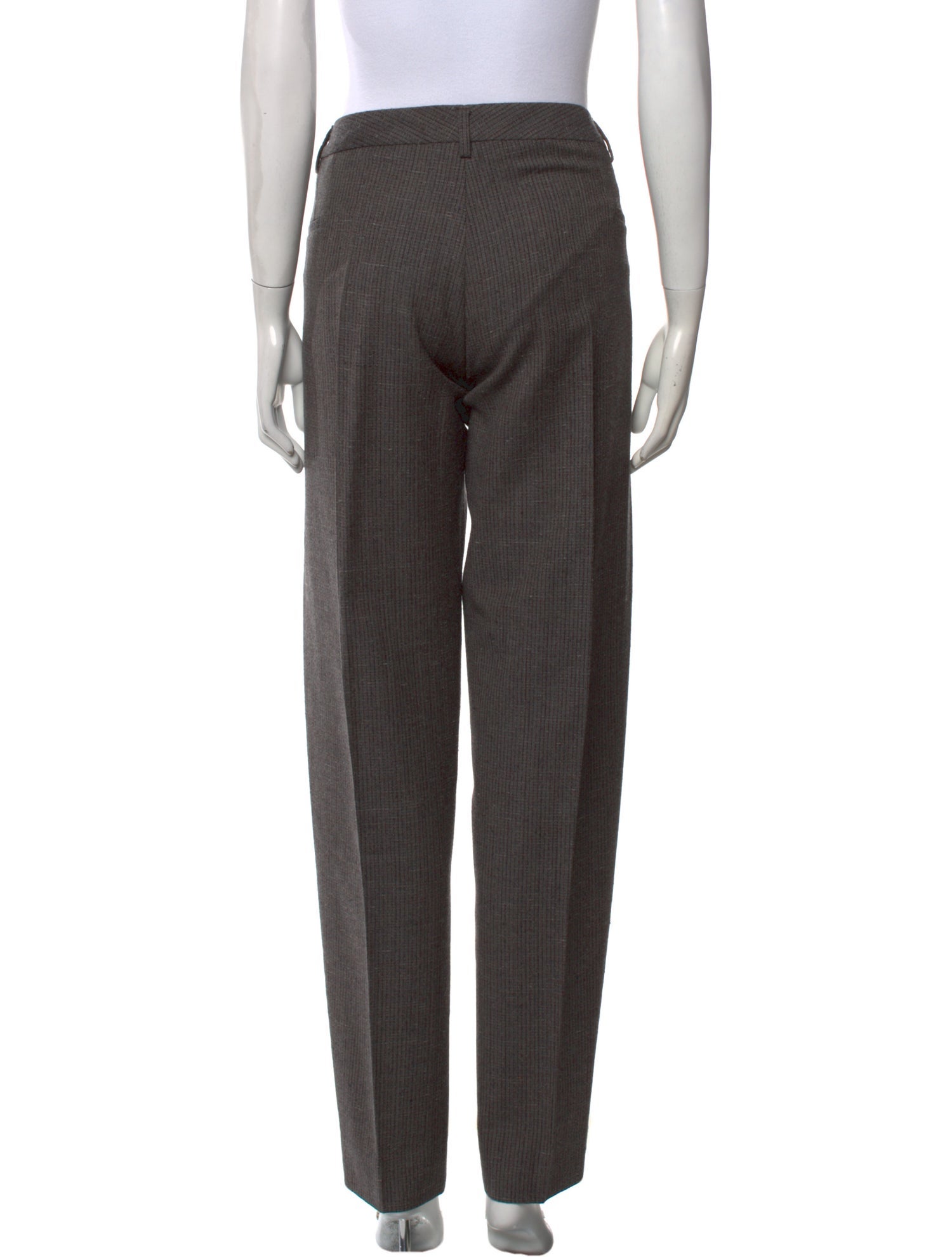 Maison Margiela Virgin Wool Straight Leg Pants