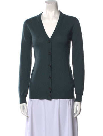 Maison Margiela Knitwear Wool Plunge Neckline Sweater XS