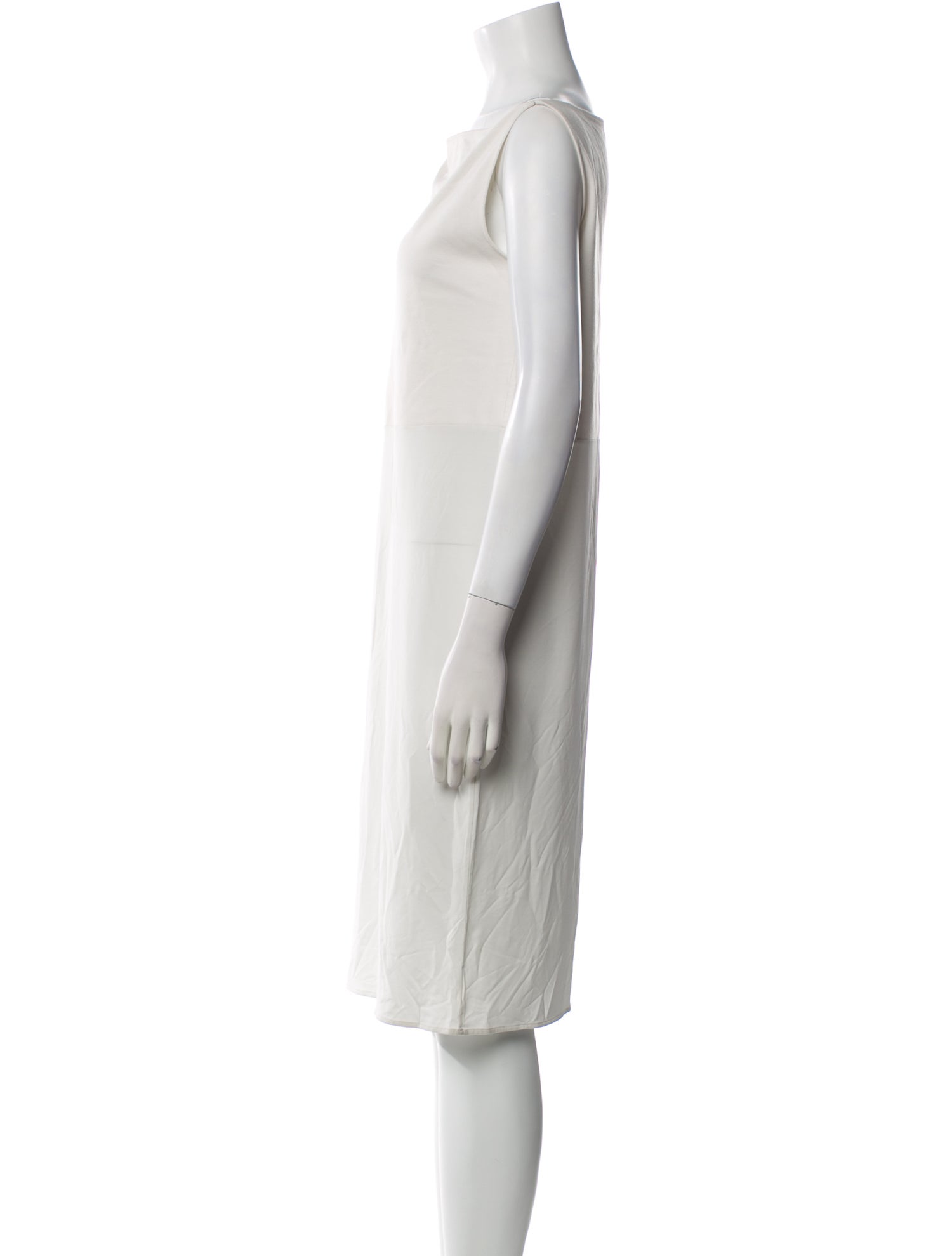 Maison Margiela Bateau Neckline Knee-Length Dress