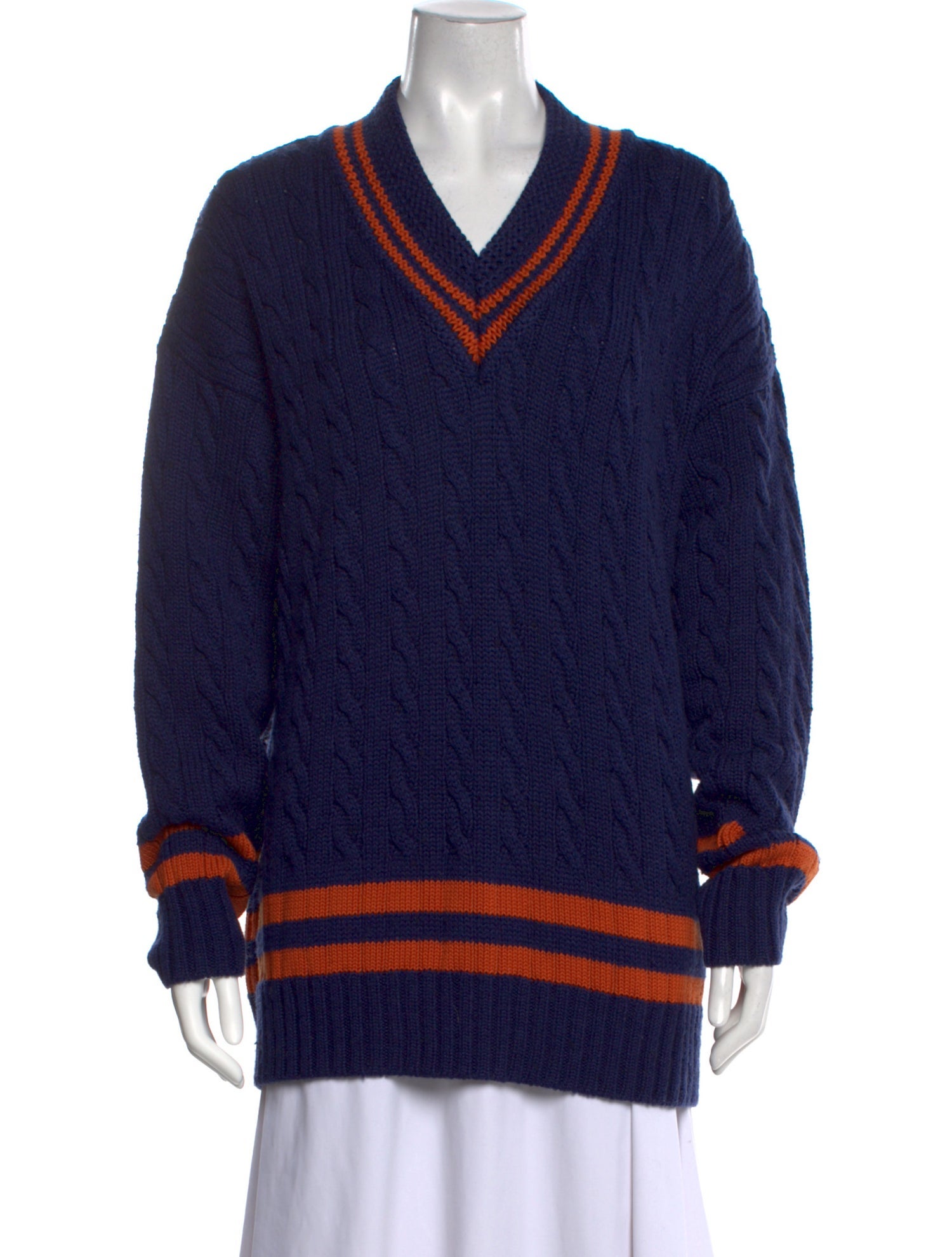 Maison Margiela Wool Striped Sweater