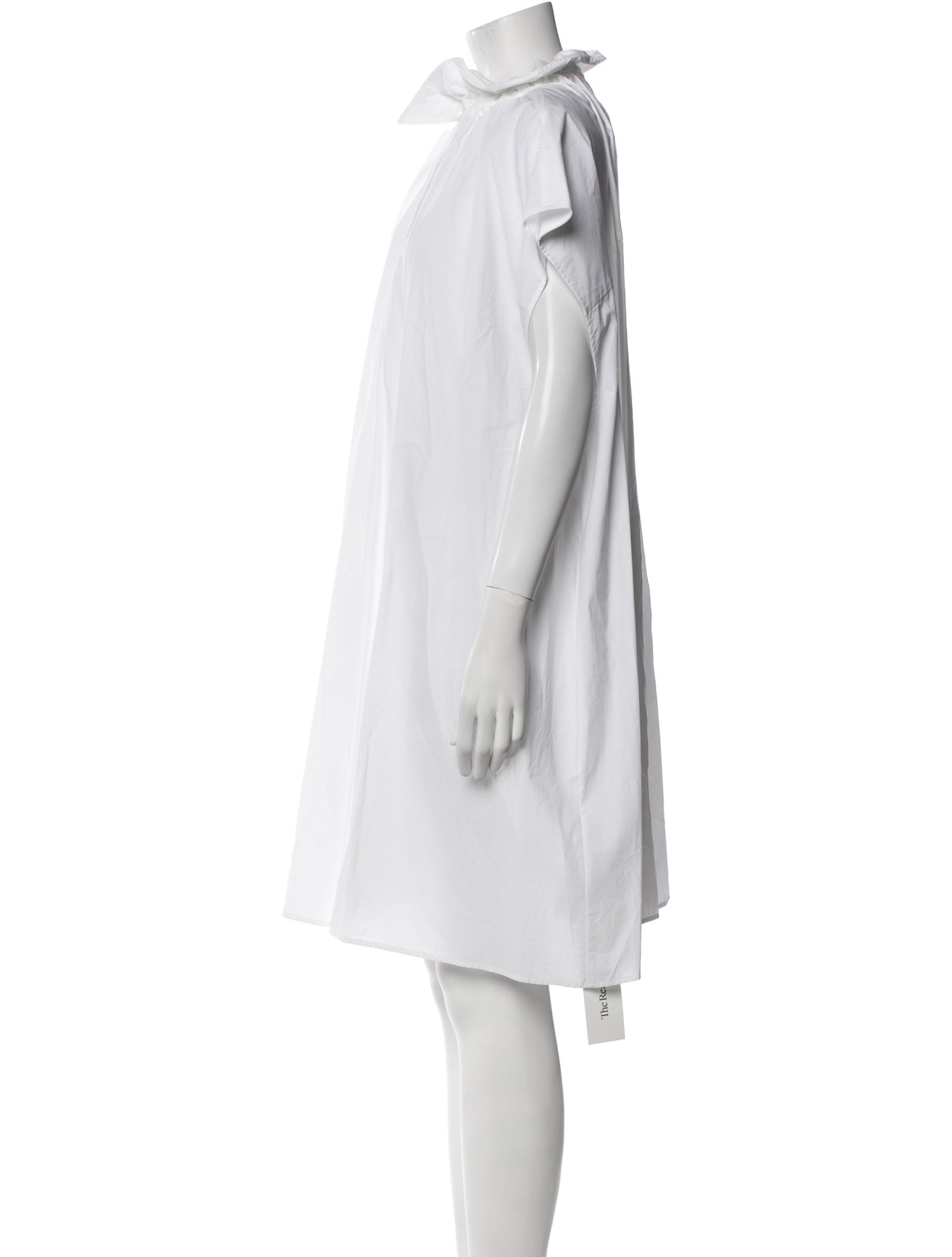 Maison Margiela Mock Neck Mini Dress
