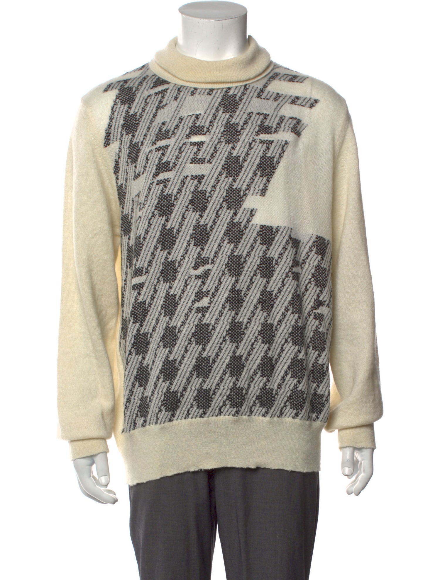 Maison Margiela Printed Crew Neck Pullover