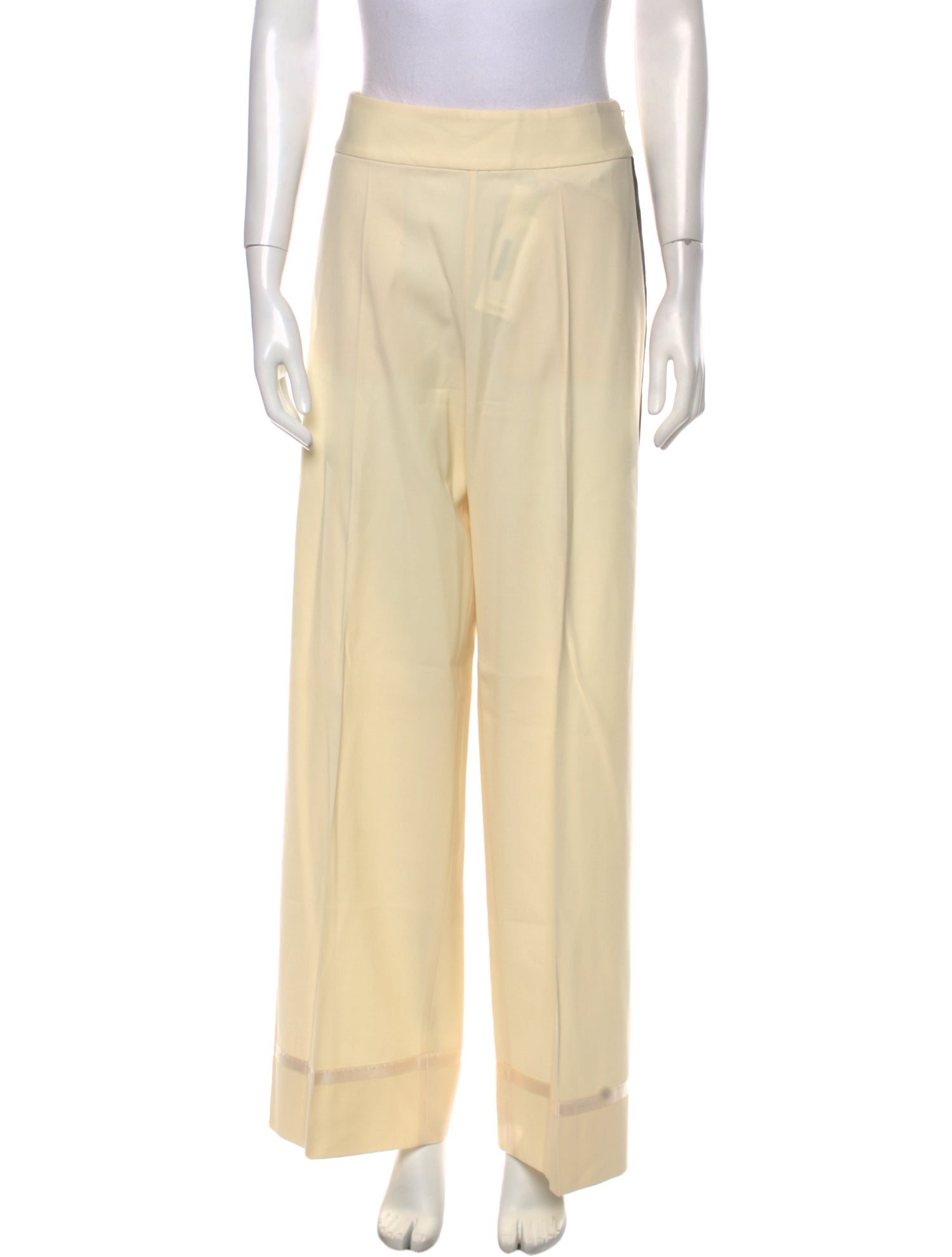 Maison Margiela Wool Wide Leg Pants