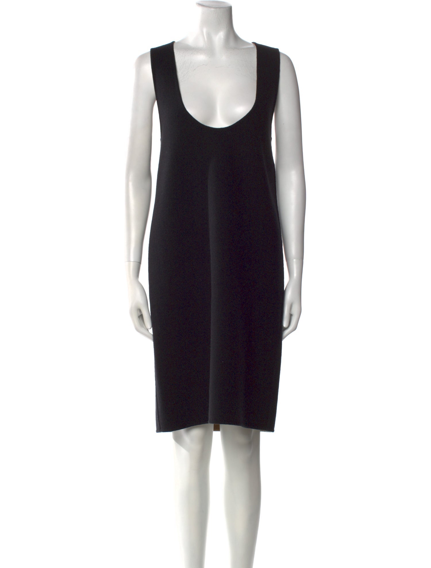 Maison Margiela Virgin Wool Knee-Length Dress