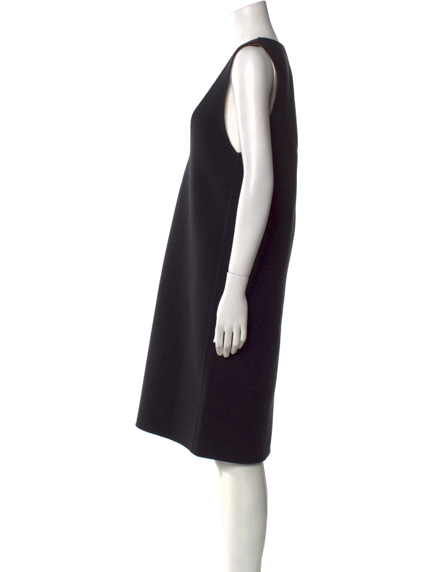 Maison Margiela Virgin Wool Knee-Length Dress