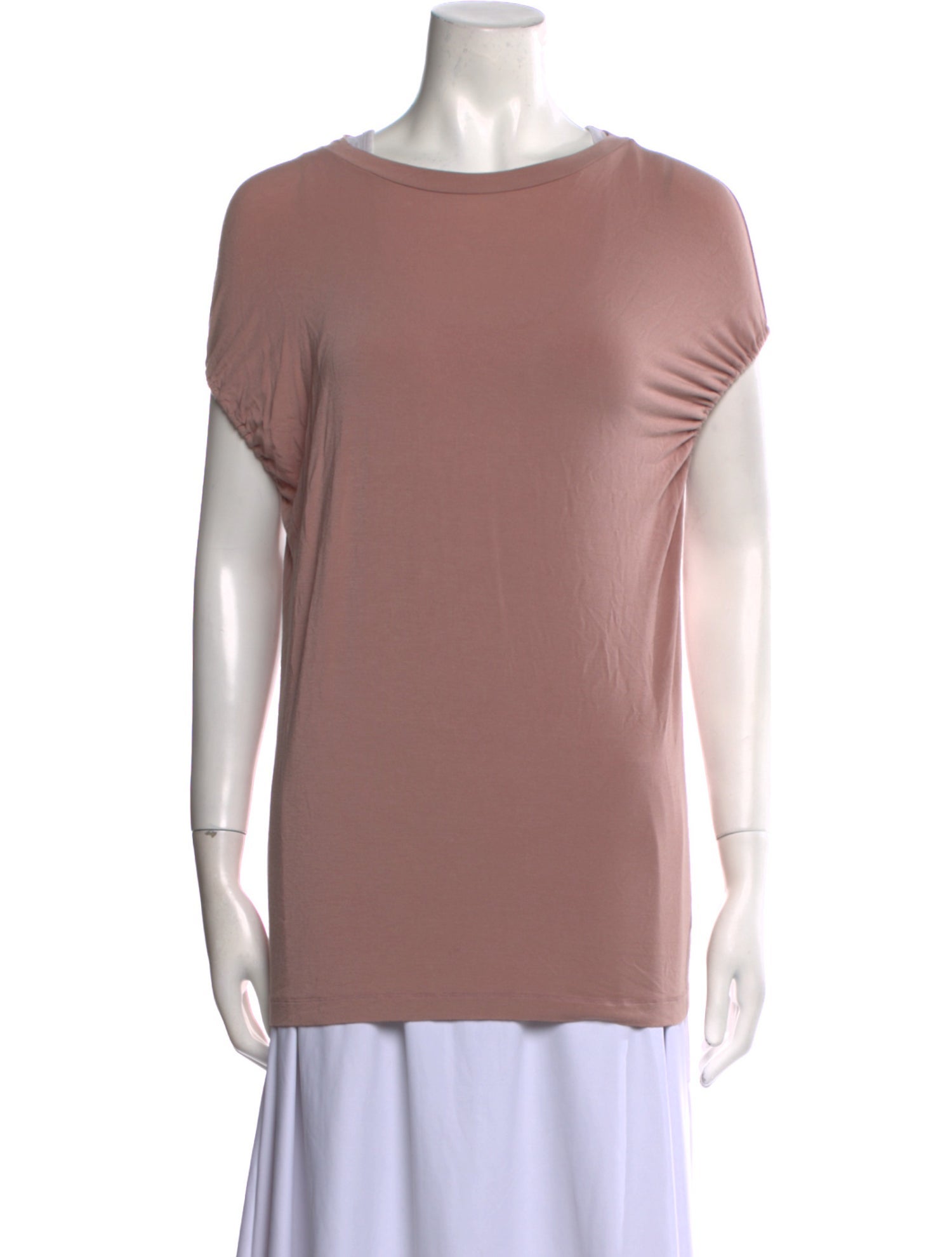 Maison Margiela Bateau Neckline Short Sleeve Tunic