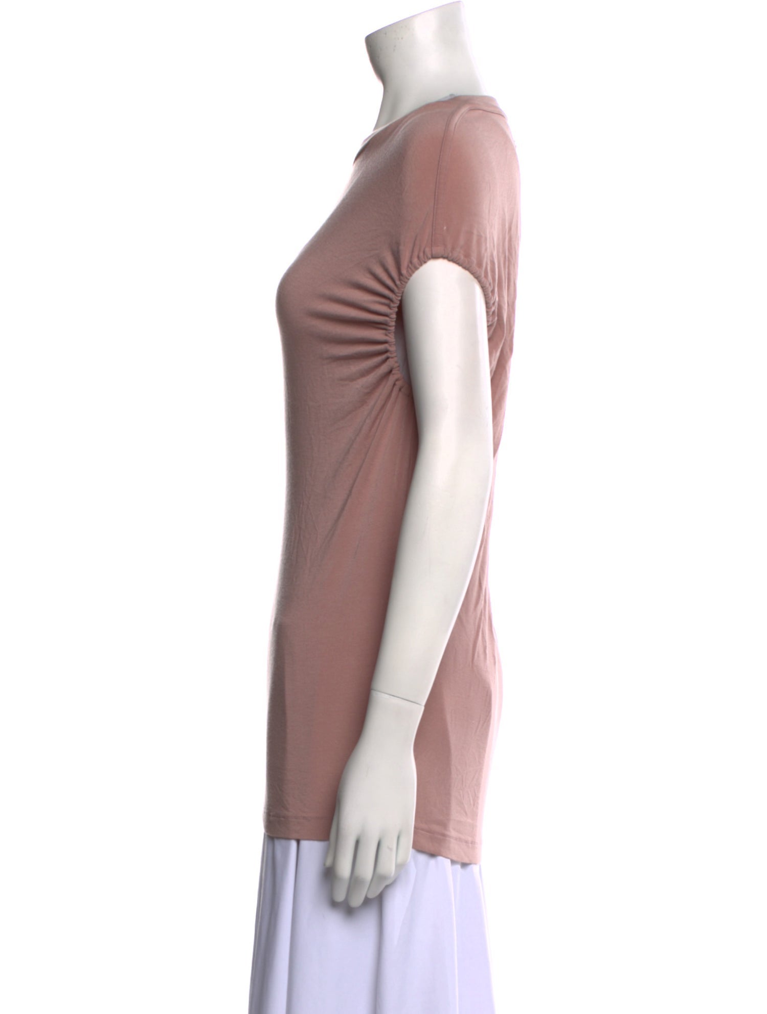 Maison Margiela Bateau Neckline Short Sleeve Tunic