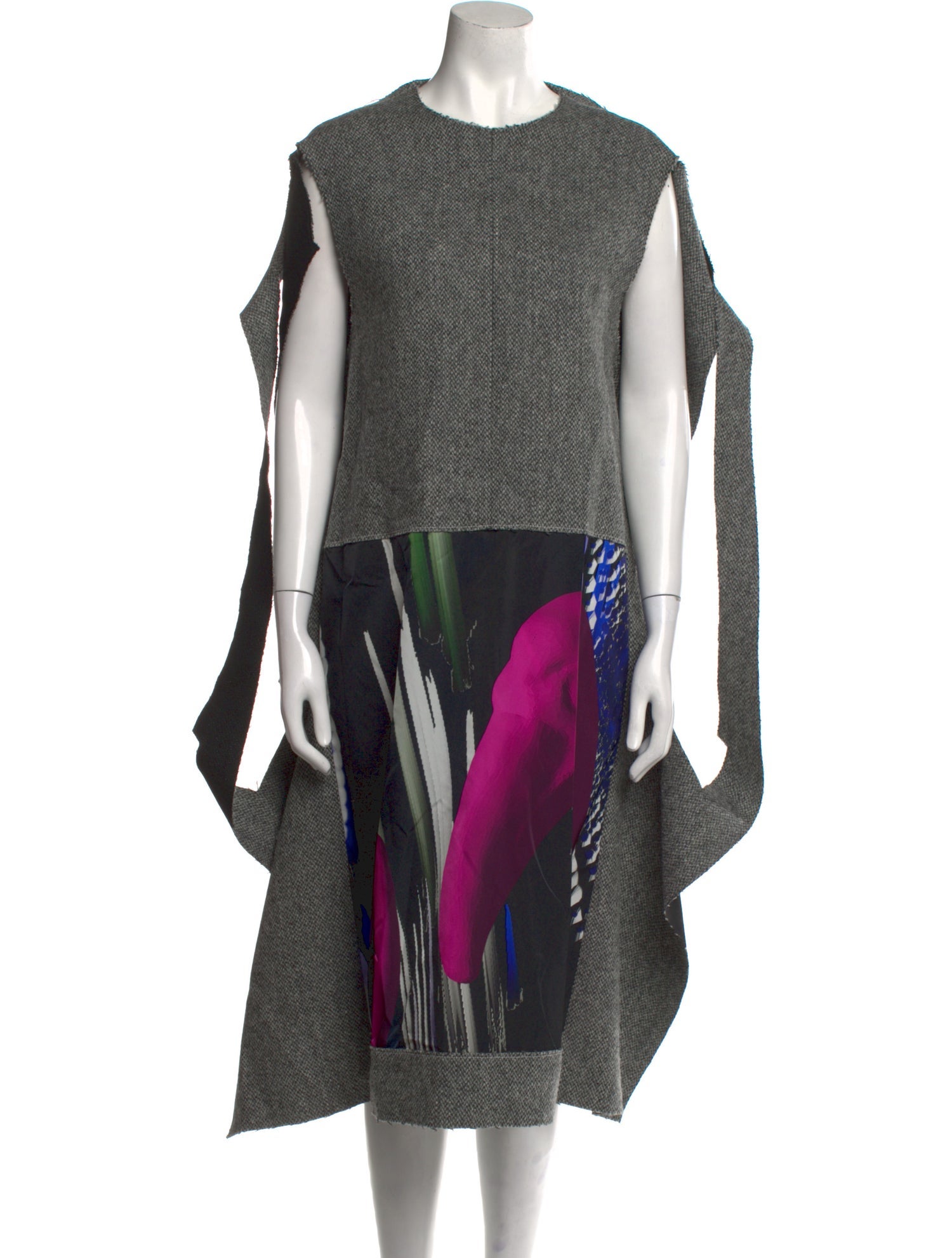 Maison Margiela Wool Midi Length Dress w/ Tags